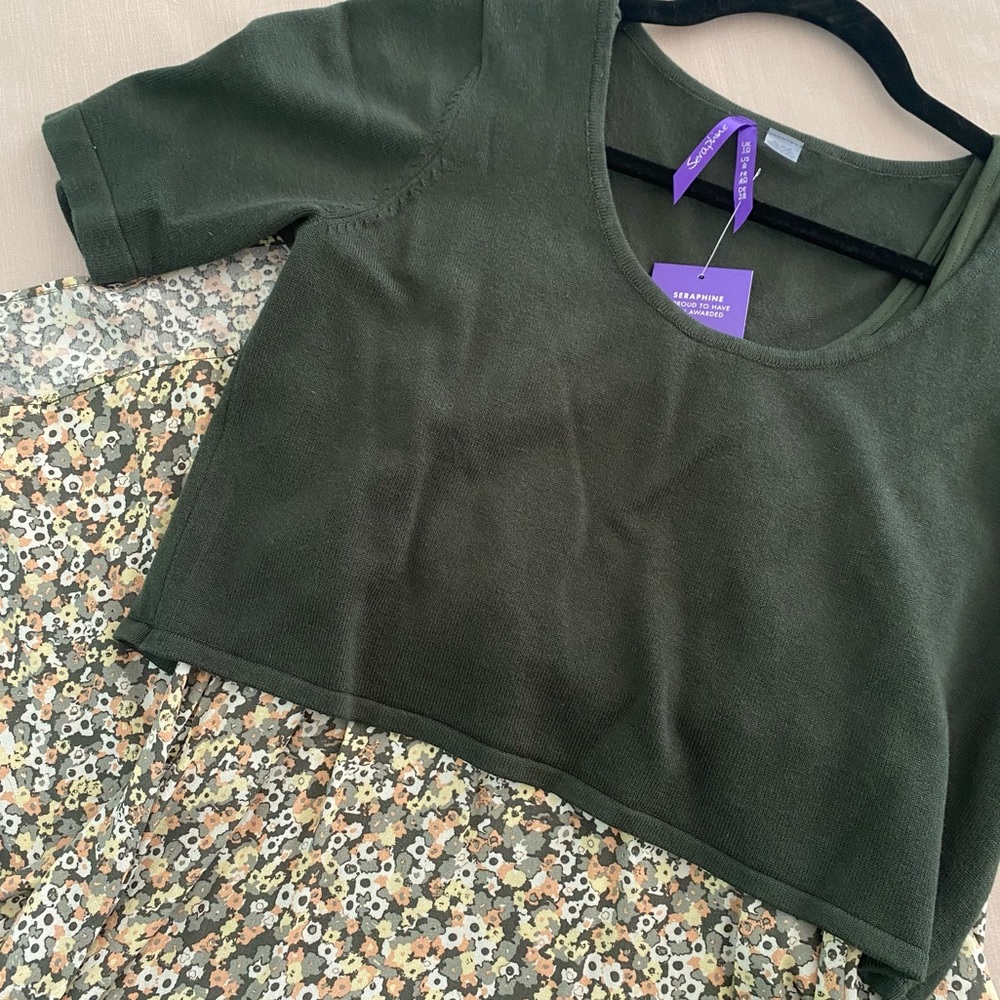 2-in-1 Nursing Dress and Sweater